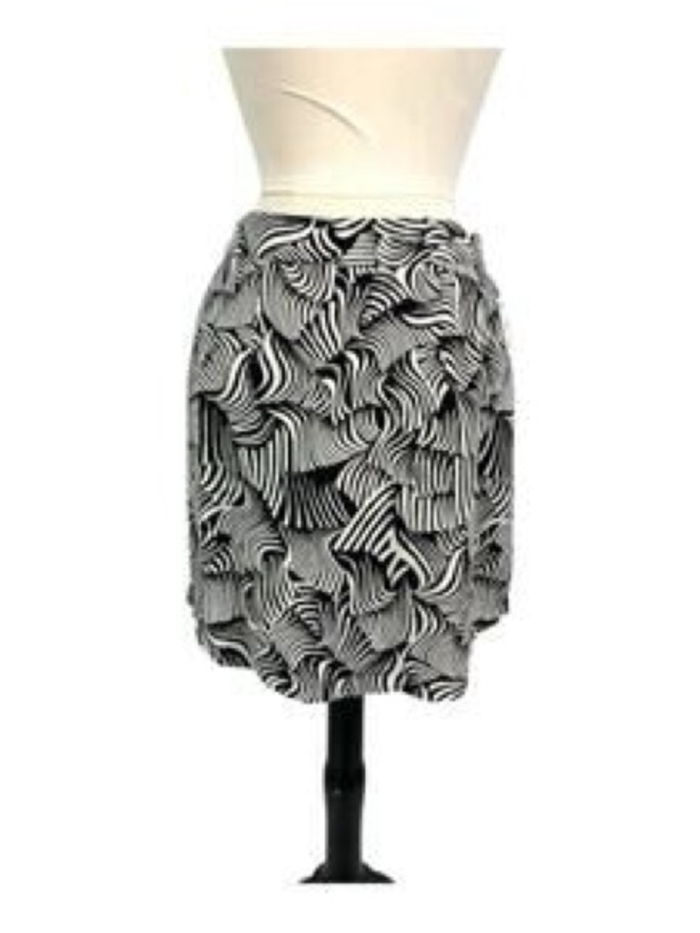 Vero Moda Abstract Print High Waist Skirt
